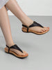 Athlefit Women's Comfortable Orthopedic Sandals Thong Dressy T-Strap Orthotic Casual Summer Arch Support Sandals